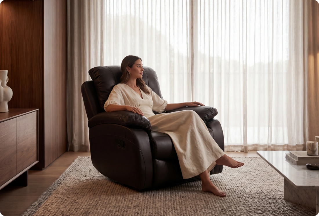 Brown Recliner Sofas