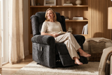 Cambridge Black Fabric Rise & Recline Mobility Chair
