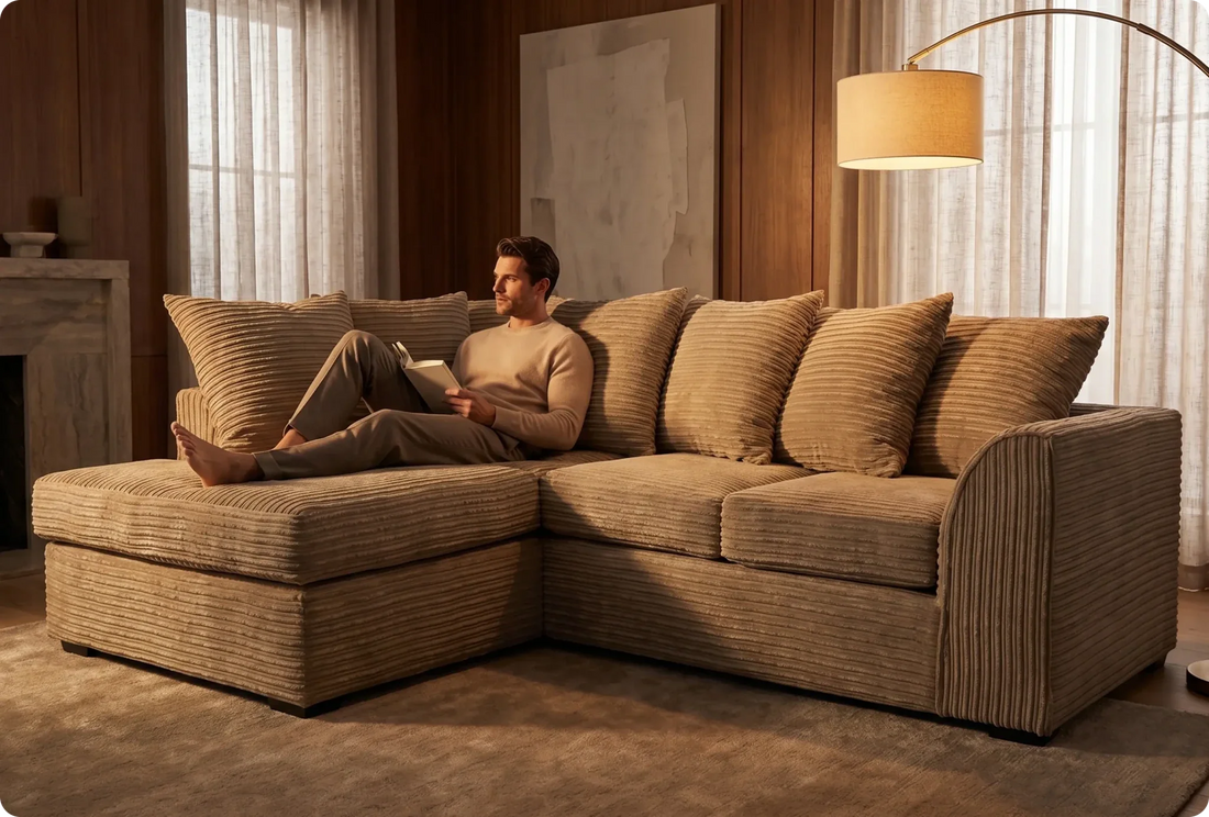 Caramel Corner Sofas