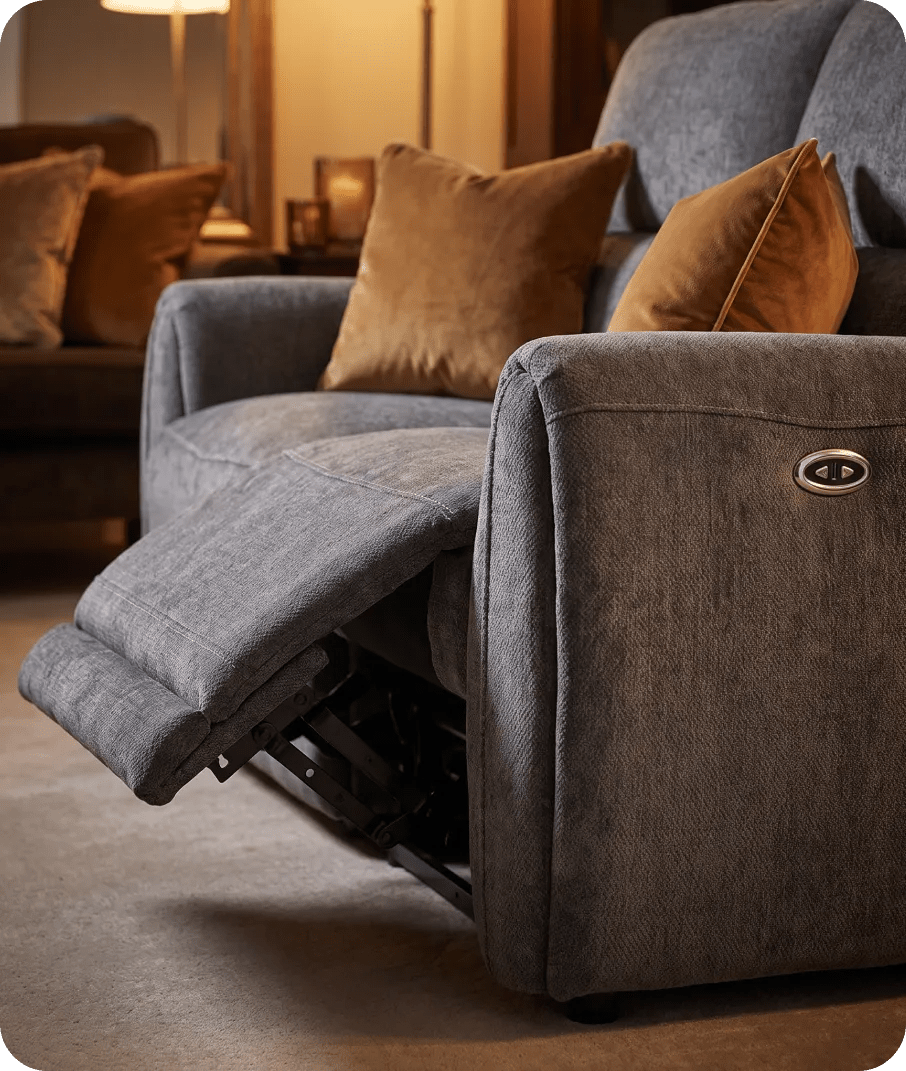 Manchester Charcoal Fabric