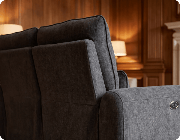 Manchester Charcoal 2 Seater Sofa