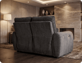 Manchester Charcoal Fabric 2 Seater Sofa
