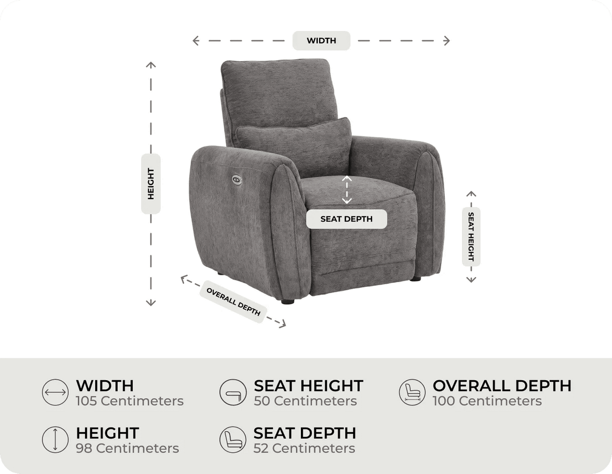 Manchester Charcoal Armchair