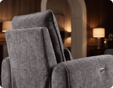 Manchester Charcoal Fabric Armchair