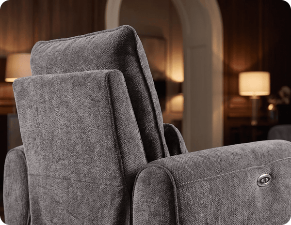 Manchester Charcoal Fabric Armchair