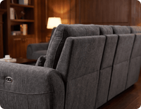 Manchester Charcoal Fabric Electric