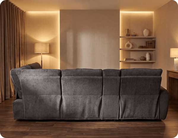 Manchester Charcoal Right Hand Corner Sofa