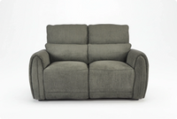 Manchester Fabric Moss Green Electric Recliner 2 Seater Sofa