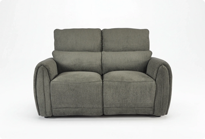 Manchester Fabric Moss Green Electric Recliner 2 Seater Sofa