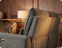 Manchester Fabric Moss Green Recliner 3 Seater Sofa