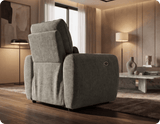 Manchester Fabric Moss Green Recliner Armchair