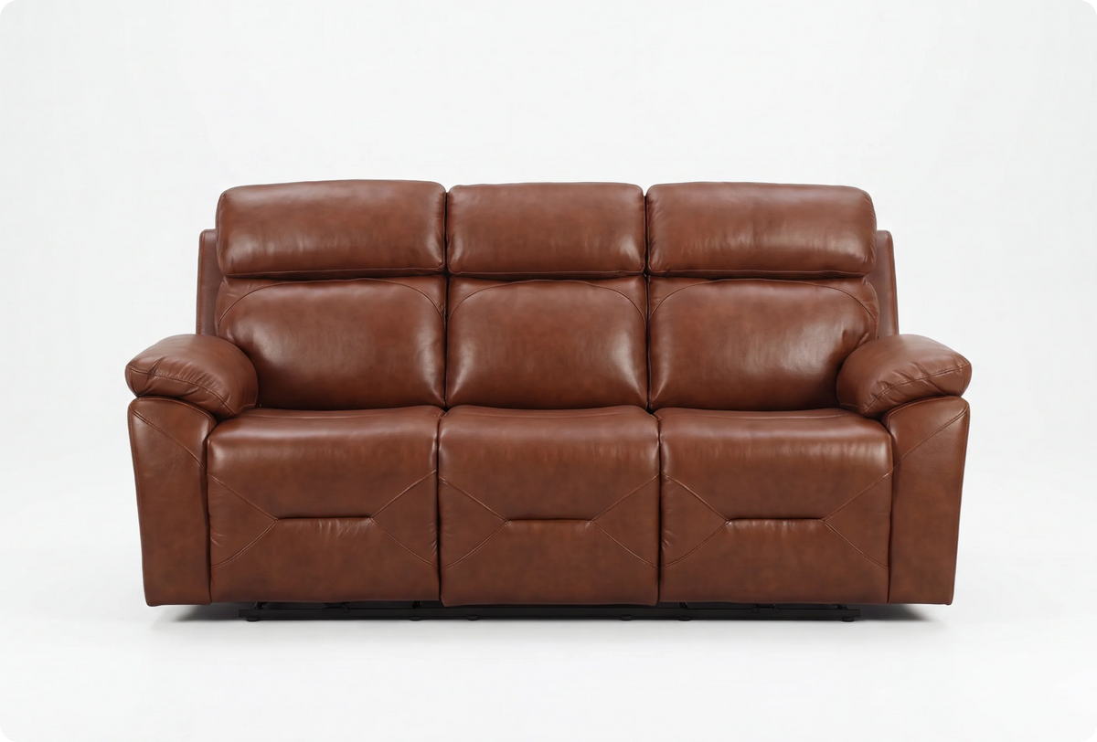 Milano Genuine Leather Tan Electric