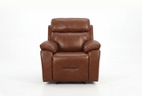 Milano Tan Power Recliner Armchair