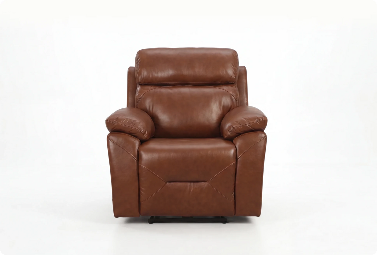 Milano Tan Power Recliner Armchair