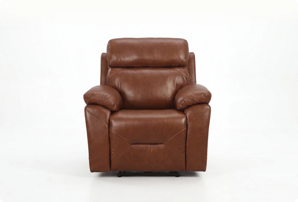 Milano Tan Power Recliner Armchair