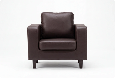 Nova Brown Leather Armchair