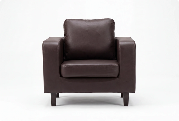 Nova Brown Leather Armchair