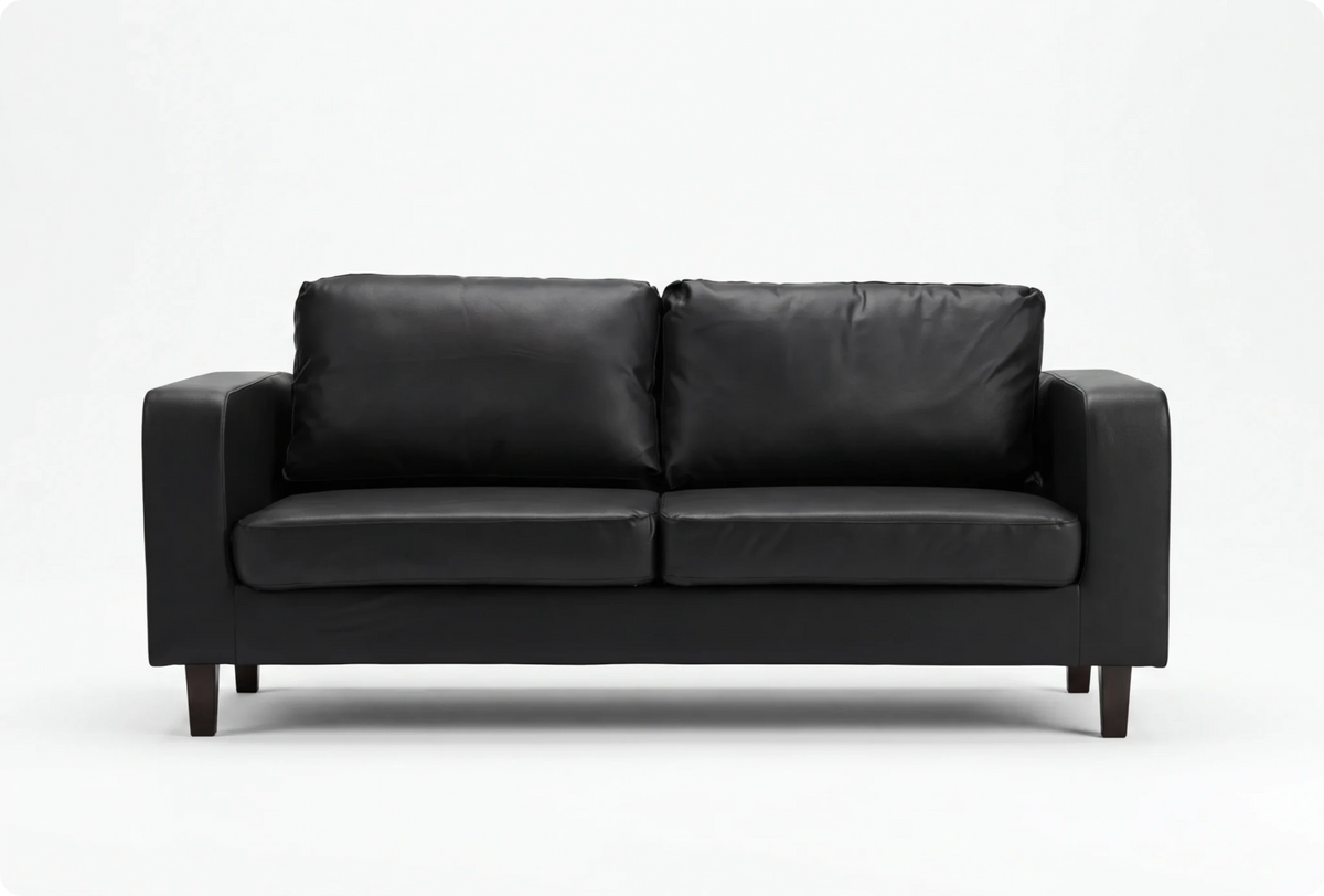 Novafaux-black-3-seater-sofa