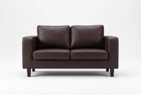 Novafaux-brown-2-seater-sofa
