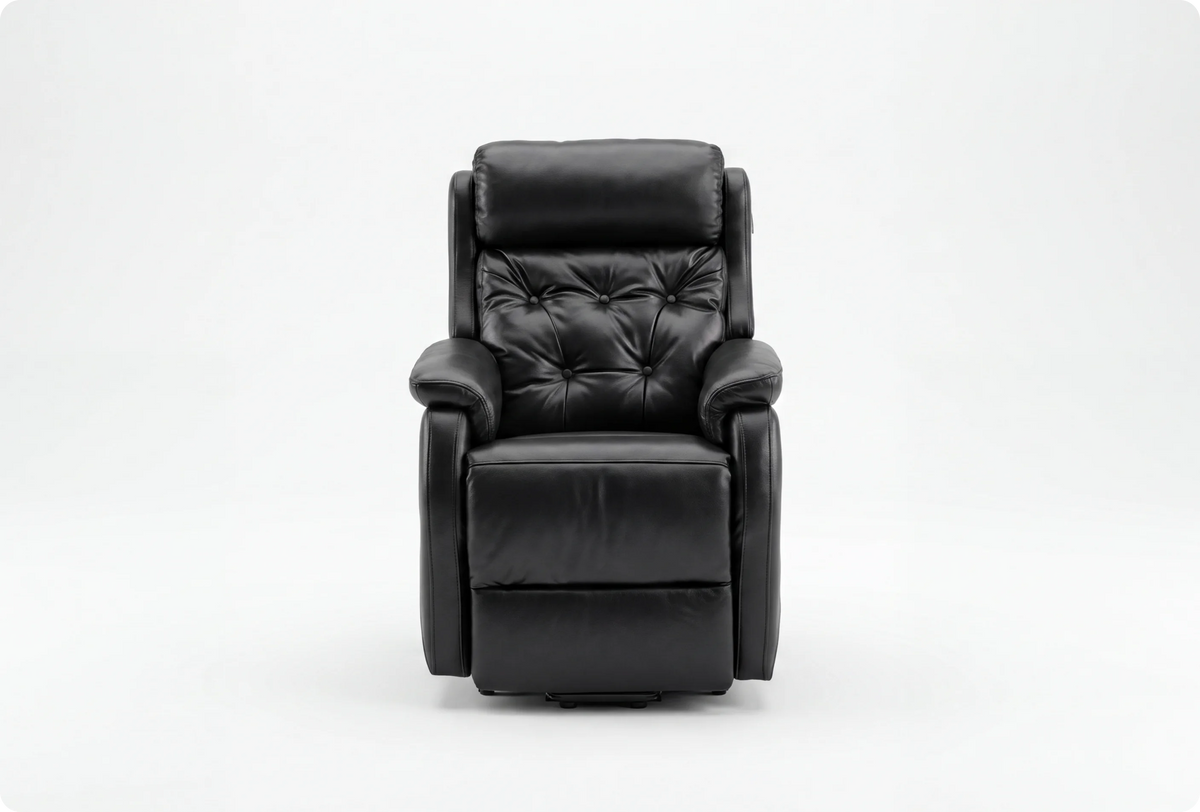 oliver-black-leather-mobility-chair