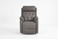 oliver-grey-leather-mobility-chair