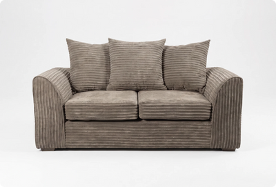 Oxford Caramel  Fabric 2 Seater Sofa