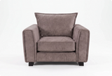 Richmond Fabric Armchair Chocolate