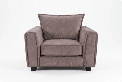 Richmond Chocolate Fabric Armchair