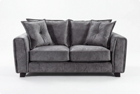 Richmond Grey Fabric 2 Seater Sofa
