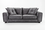 Richmond Grey Fabric 3 seater Sofa