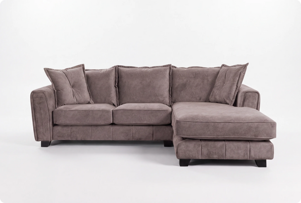 Richmond Right Hand Fabric - Chocolate
