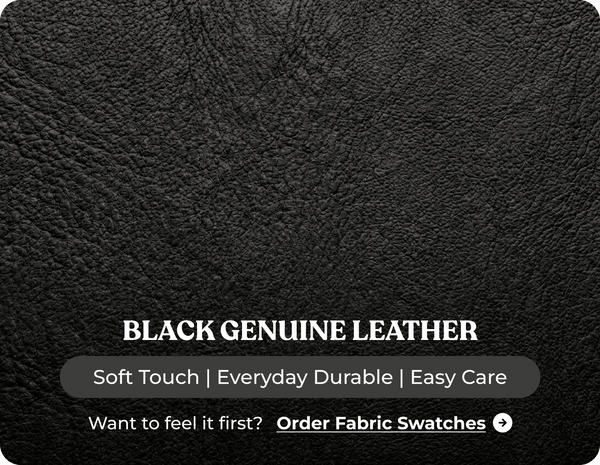 Velmont Genuine Leather Black 