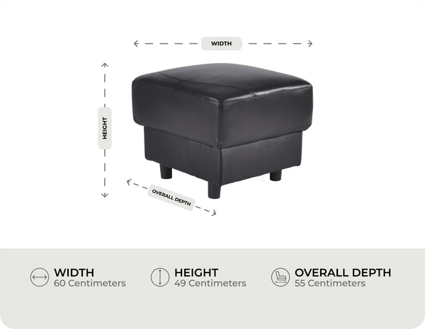 Velmont Genuine Leather Measurement