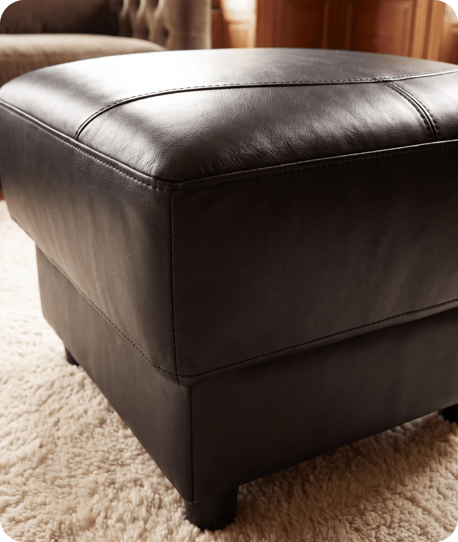 Velmont Genuine Footstool