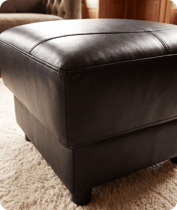 Velmont Genuine Footstool