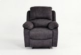 Serano Grey Fabric Electric Armchair