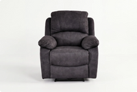 Serano Grey Fabric Electric Armchair