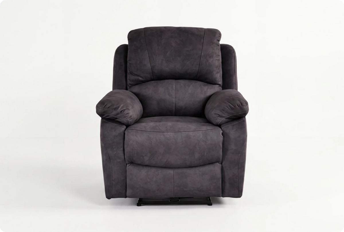 Serano Grey Fabric Electric Armchair