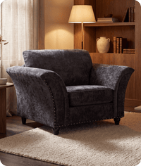 Cotswold Grey Fabric Armchair