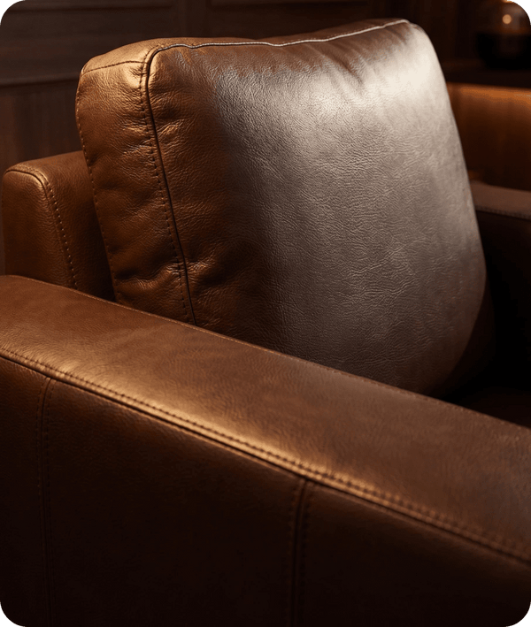 Nova Brown Leather Armchair