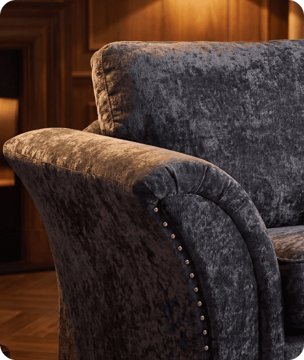 Cotswold Grey Fabric Armchair