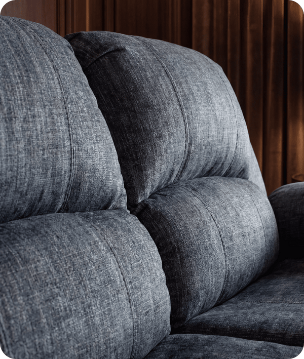 Veloura Roxy Grey Fabric 2 Seater Sofa