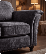 Cotswold Grey Fabric 2 Seater Sofa