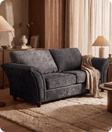 Cotswold Grey Fabric 3 Seater Sofa