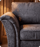 Cotswold Grey Fabric 3 Seater Sofa