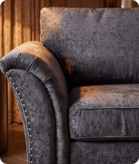 Cotswold Grey Fabric 3 Seater Sofa