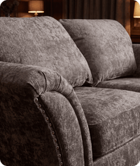 Cotswold Truffle Fabric 2 Seater Sofa