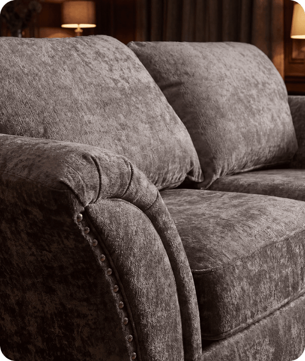 Cotswold Truffle Fabric 2 Seater Sofa