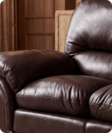 Florence Brown Leather 2 Seater Sofa