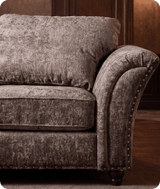 Cotswold Truffle Fabric 2 Seater Sofa